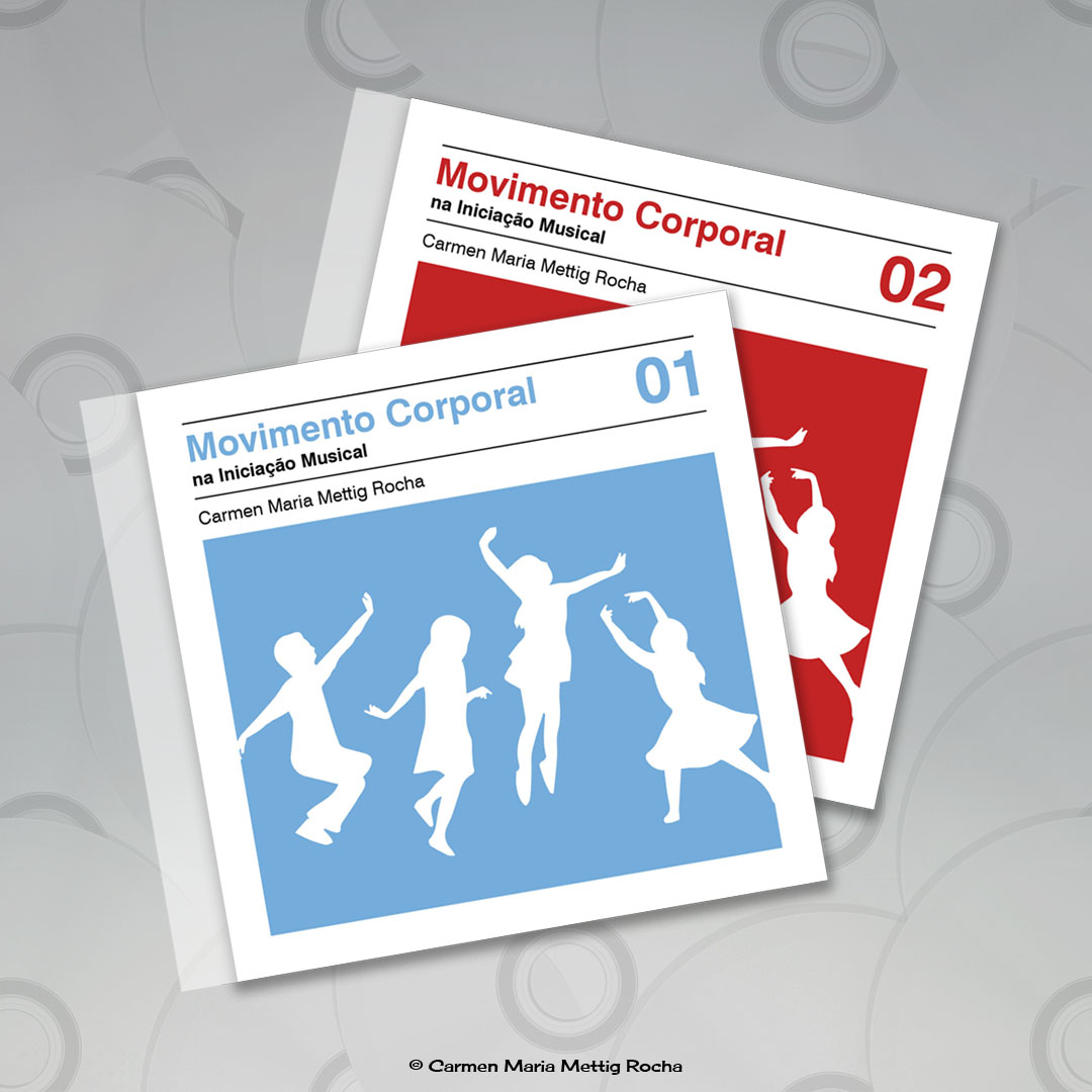 Capa CDs de Movimento Corporal - Carmen Mettig Rocha