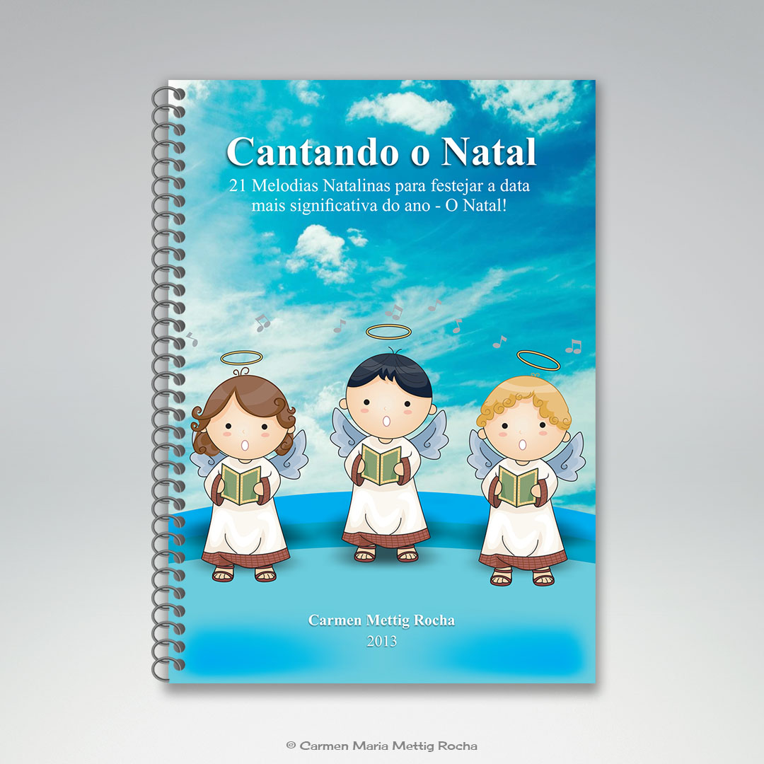 Cantando o Natal - Livro Carmen Mettig Rocha